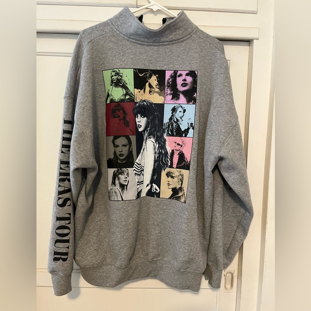 Taylor Swift Eras Tour zip up hoodie